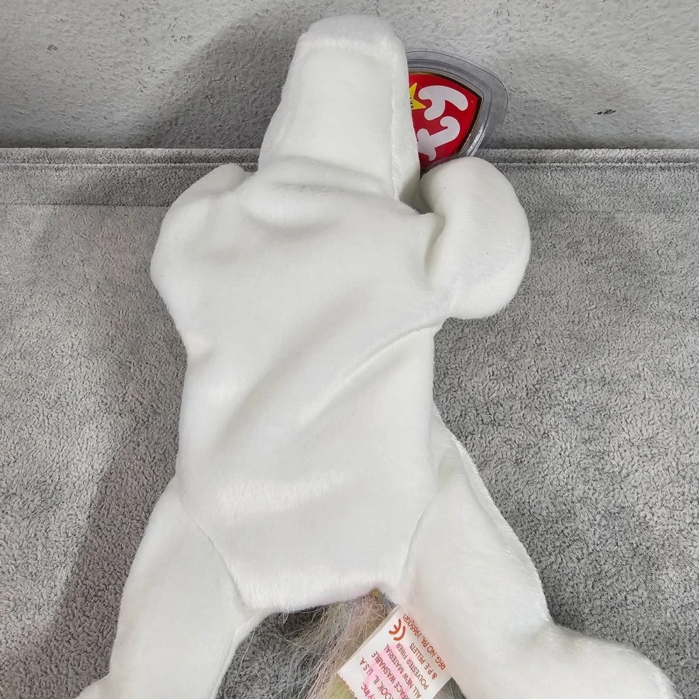 TY Beanie Baby Mystic Unicorn Iridescent Horn‎ Rainbow Fine Mane 1993 5th Gen